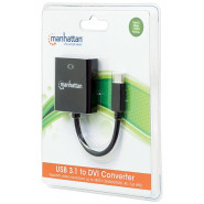 Convertidor Video USB-C a DVI 24+5